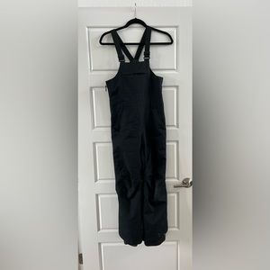 Roxy Non Stop Insulated Bib Snowboard pants size 12 Girls in black.